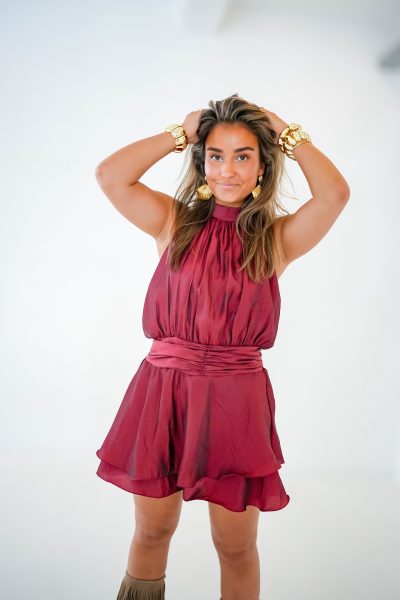 Polly Playsuit Bordeaux - Afbeelding 2