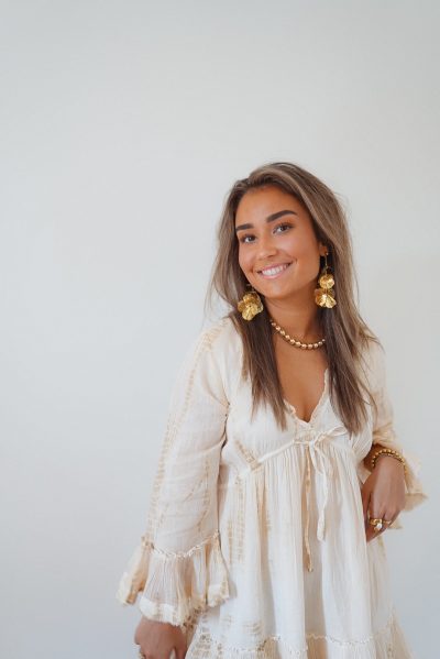 Dress Luna Menorca Ecru - Afbeelding 2