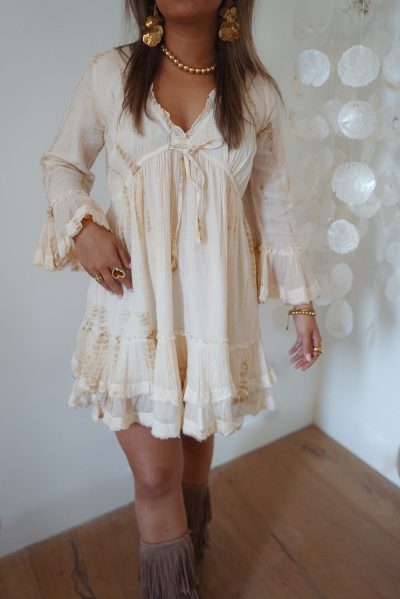 Dress Luna Menorca Ecru - Afbeelding 4