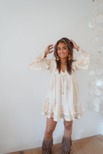 Dress Luna Menorca Ecru