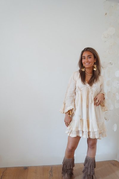 Dress Luna Menorca Ecru - Afbeelding 3