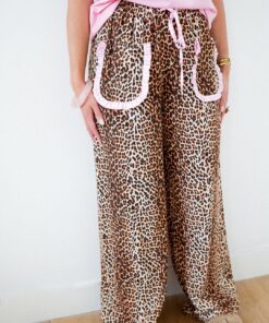 Alternative view of Charlie Leopard Pants