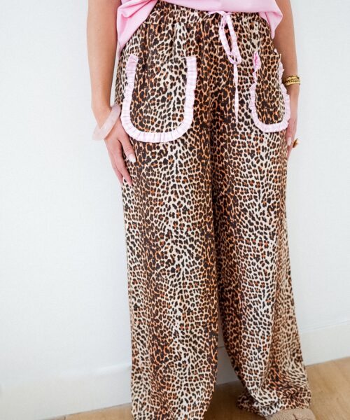 Alternative view of Charlie Leopard Pants