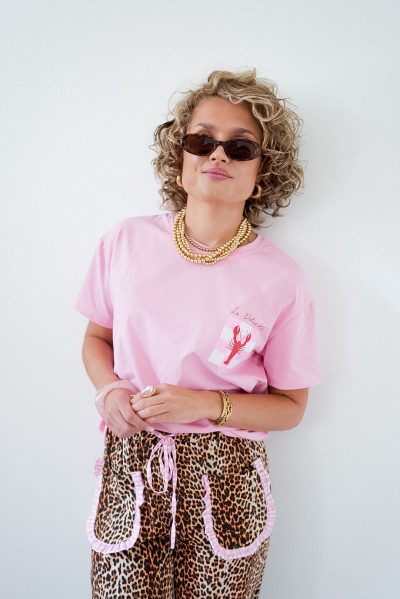 Lobster Shirt Pink - Afbeelding 4