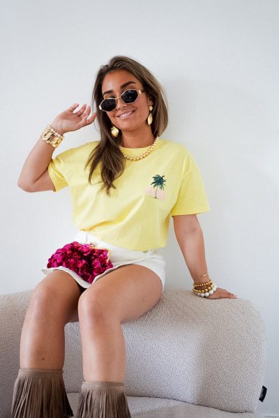 Aloha Shirt Yellow