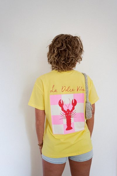 Lobster Shirt Yellow - Afbeelding 2