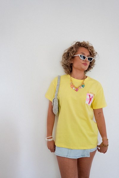 Lobster Shirt Yellow - Afbeelding 3
