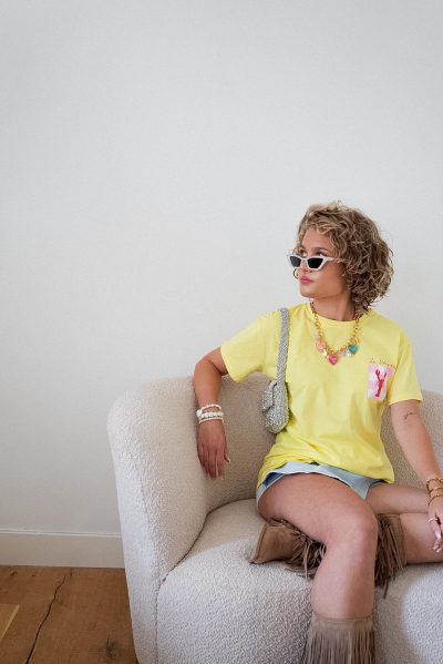 Lobster Shirt Yellow - Afbeelding 4