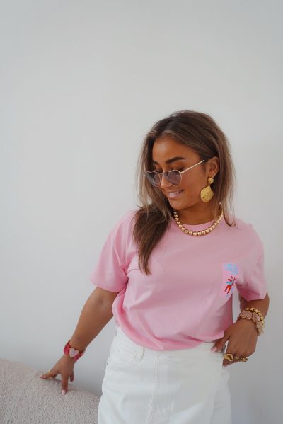 Ibiza Shirt Pink - Afbeelding 3