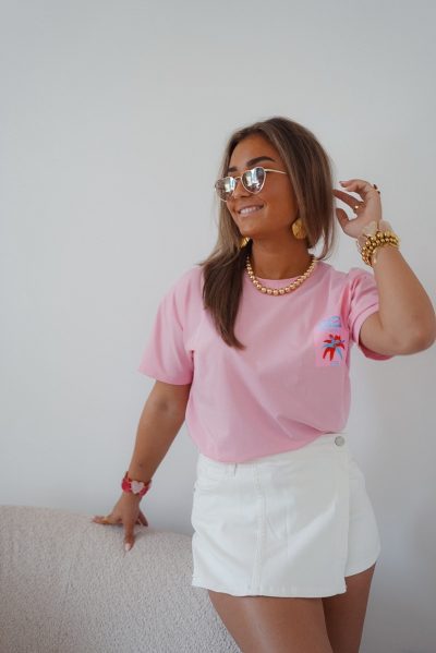 Ibiza Shirt Pink - Afbeelding 2