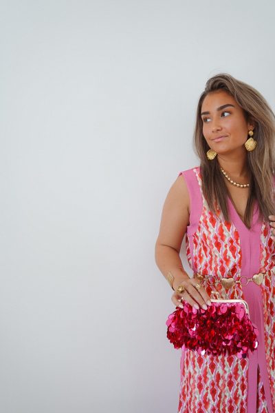 Jolie Dress Pink Print