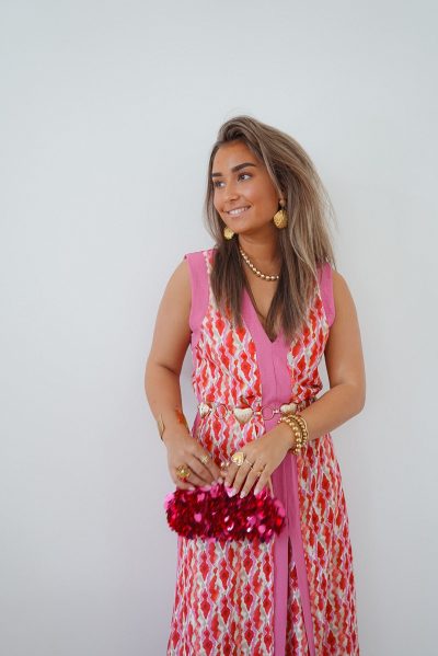 Jolie Dress Pink Print - Afbeelding 6