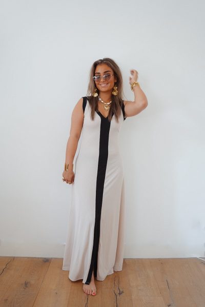 Lori Dress Beige - Afbeelding 5