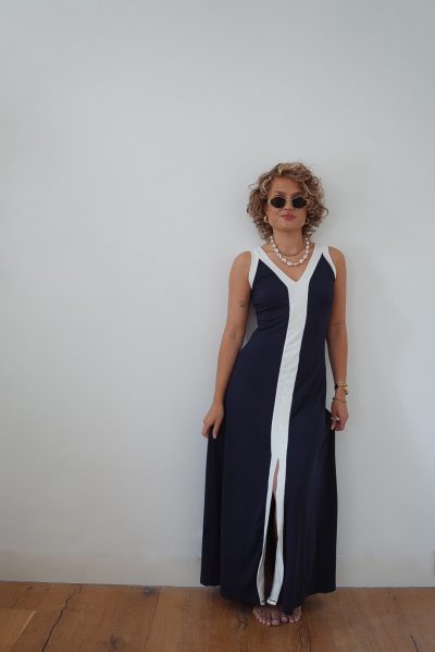 Lori Dress Navy - Afbeelding 8