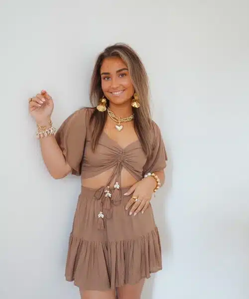 Short Zela Sun Taupe