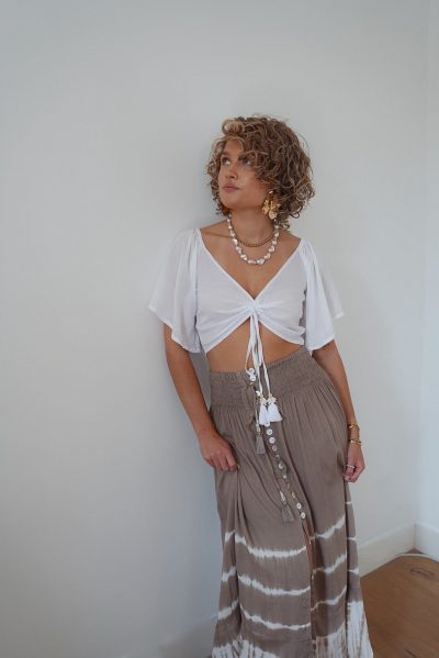 Top Jaimy Sun White - Afbeelding 4