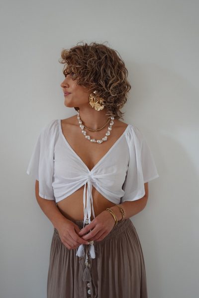 Top Jaimy Sun White - Afbeelding 6