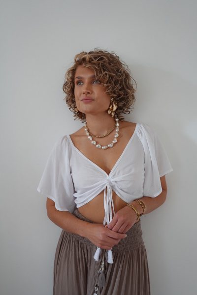 Top Jaimy Sun White