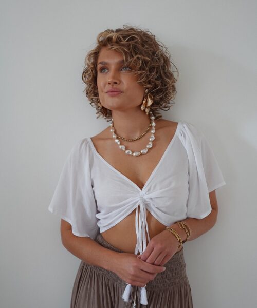 Top Jaimy Sun White