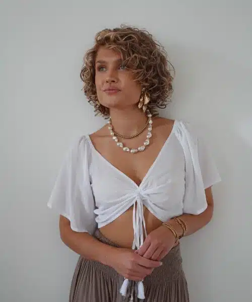 Top Jaimy Sun White