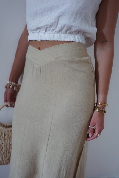 Maxi Skirt Vibrante Encanto Sand - Afbeelding 5