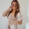 Top Jaimy Sun Natural Print