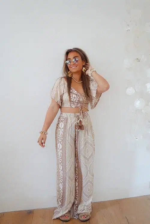 Pantalon Brisa Sun Natural Print
