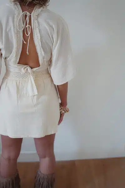 Skort Lio Santiago Ecru - Afbeelding 6