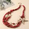 Necklace Red Zeester