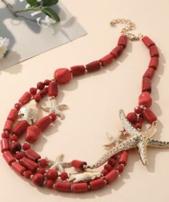 Necklace Red Zeester