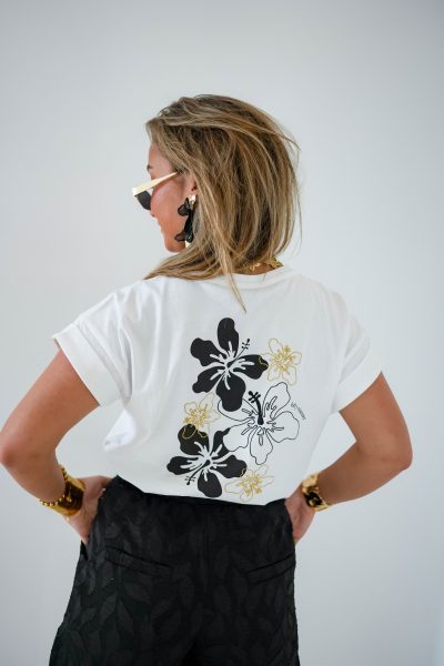 Lofty Manner T-Shirt Chanda White - Afbeelding 2