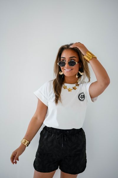 Lofty Manner T-Shirt Chanda White - Afbeelding 6