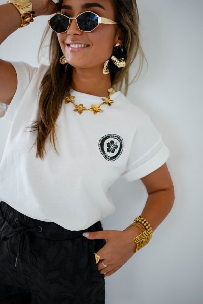 Lofty Manner T-Shirt Chanda White