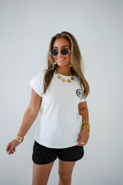 Lofty Manner T-Shirt Chanda White - Afbeelding 4