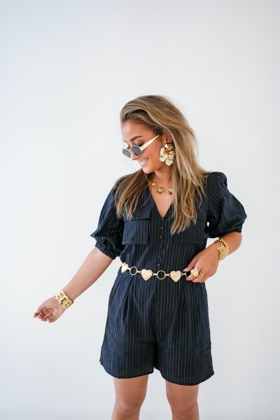 Lofty Manner Playsuit Khelani Black - Afbeelding 6