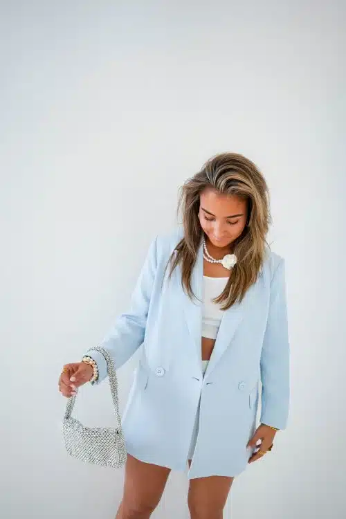 Mila Blazer Light Blue