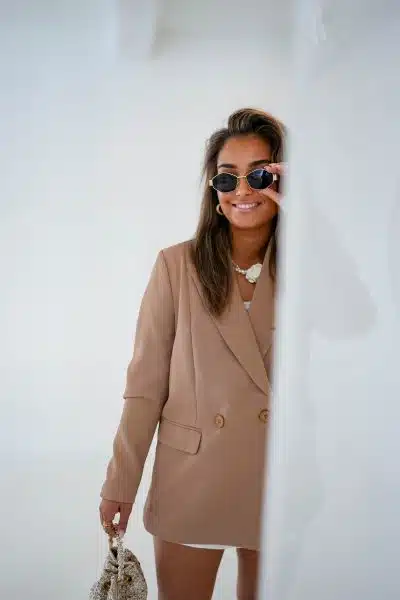Mila Blazer Camel - Afbeelding 10
