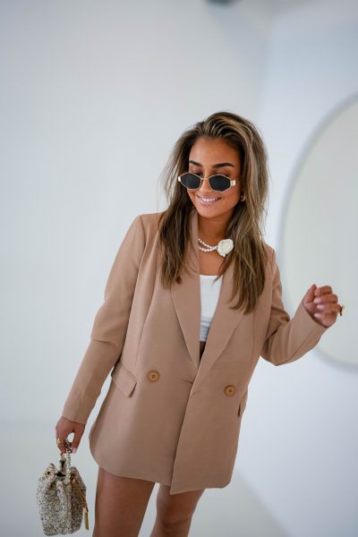 Mila Blazer Camel - Afbeelding 5