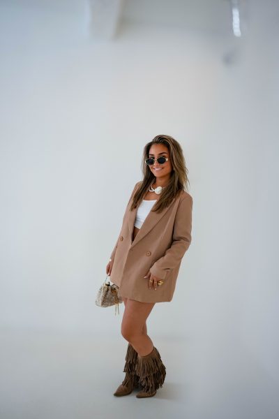Mila Blazer Camel - Afbeelding 2