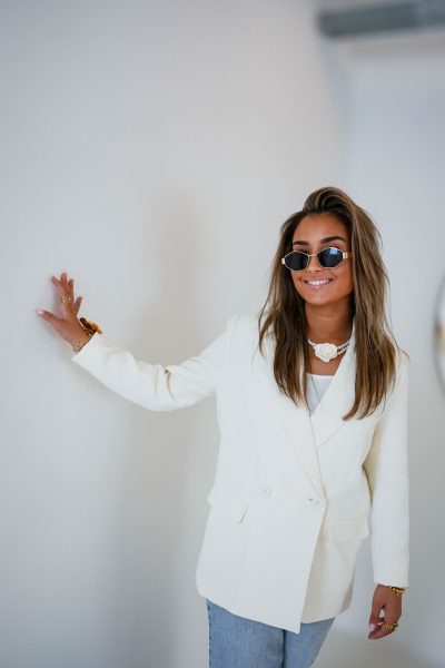 Mila Blazer Offwhite - Afbeelding 3