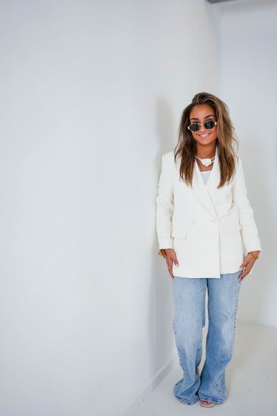 Mila Blazer Offwhite - Afbeelding 2