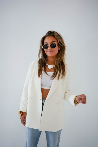 Mila Blazer Offwhite - Afbeelding 6