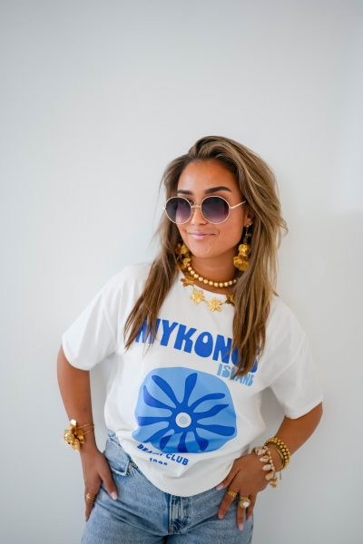 Mykonos Shirt White - Afbeelding 5
