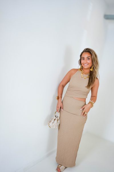 Nala Dress Light Brown