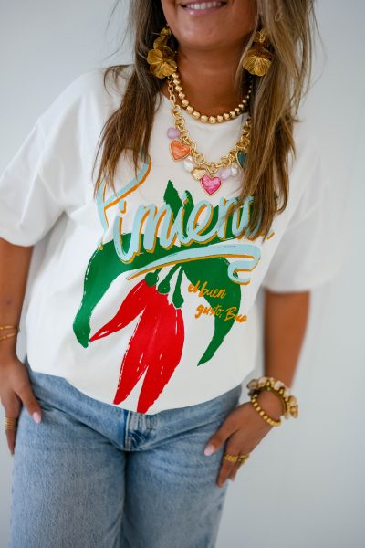 Pimienta Shirt White - Afbeelding 2