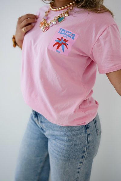 Ibiza Shirt Pink - Afbeelding 3