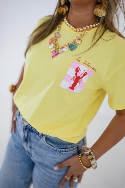 Lobster Shirt Yellow