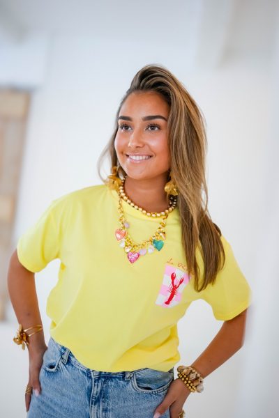 Lobster Shirt Yellow - Afbeelding 4