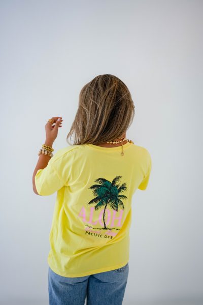 Aloha Shirt Yellow