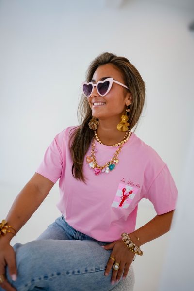 Lobster Shirt Pink